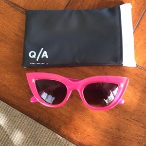 Quay Australia Pink KITTI Sunglasses